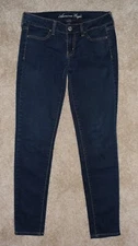 American Eagle Jeans 4 Regular Jegging Skinny Leg Lightweight Stretch Denim 4R