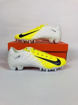 yellow nike vapor football cleats