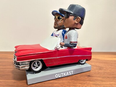 OutKast Bobblehead Andre 3000 Big Boi Bobble Atlanta Braves Car