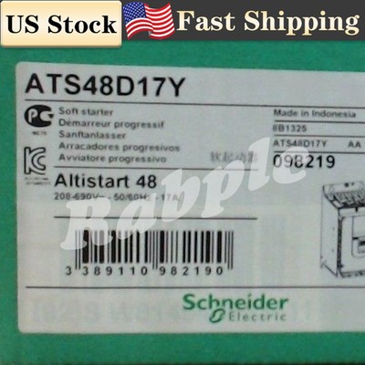 1Pc New In Box Soft Start ATS48D17Y One year warranty SN9T