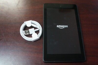 Amazon Kindle Fire HD 6 4TH GEN 8GB BLACK FREE BUNDLE & SHIPPING