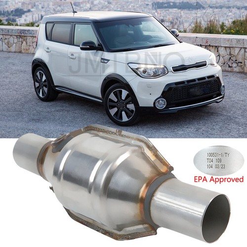 For Kia Soul 1.6L 2" Inlet/Outlet Catalytic Converter Heat Shield EPA