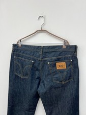 Dolce & Gabbana Mens Jeans Denim Pocket Patch Big Size 39