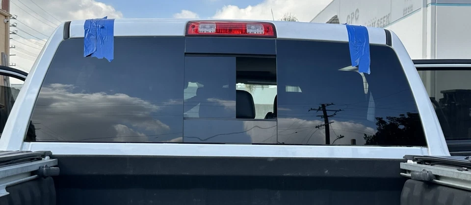 Fits: 2009-2024 Dodge Ram 1500 Rear Manual Slider Glass Window Flush Fit NonHeat - Image 2 of 4