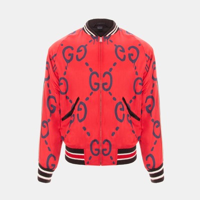 gucci ghost leather jacket