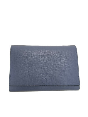 Calvin Klein women's mini leather bag snap closure with crossbody  strap