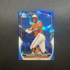2023 Bowman Chrome Sapphire Anderson De Los Santos 1st Baltimore Orioles BCP-207