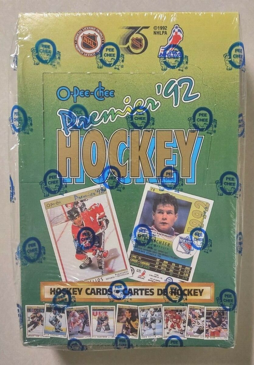 【年中無休】 1991-92 O-Pee-Chee PREMIER '92 NHL HOCKEY Cards 36 Pack その他