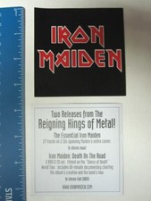 Iron Maiden 2005 Kings Of Metal EMI Records Promotional Sticker New Old Stock