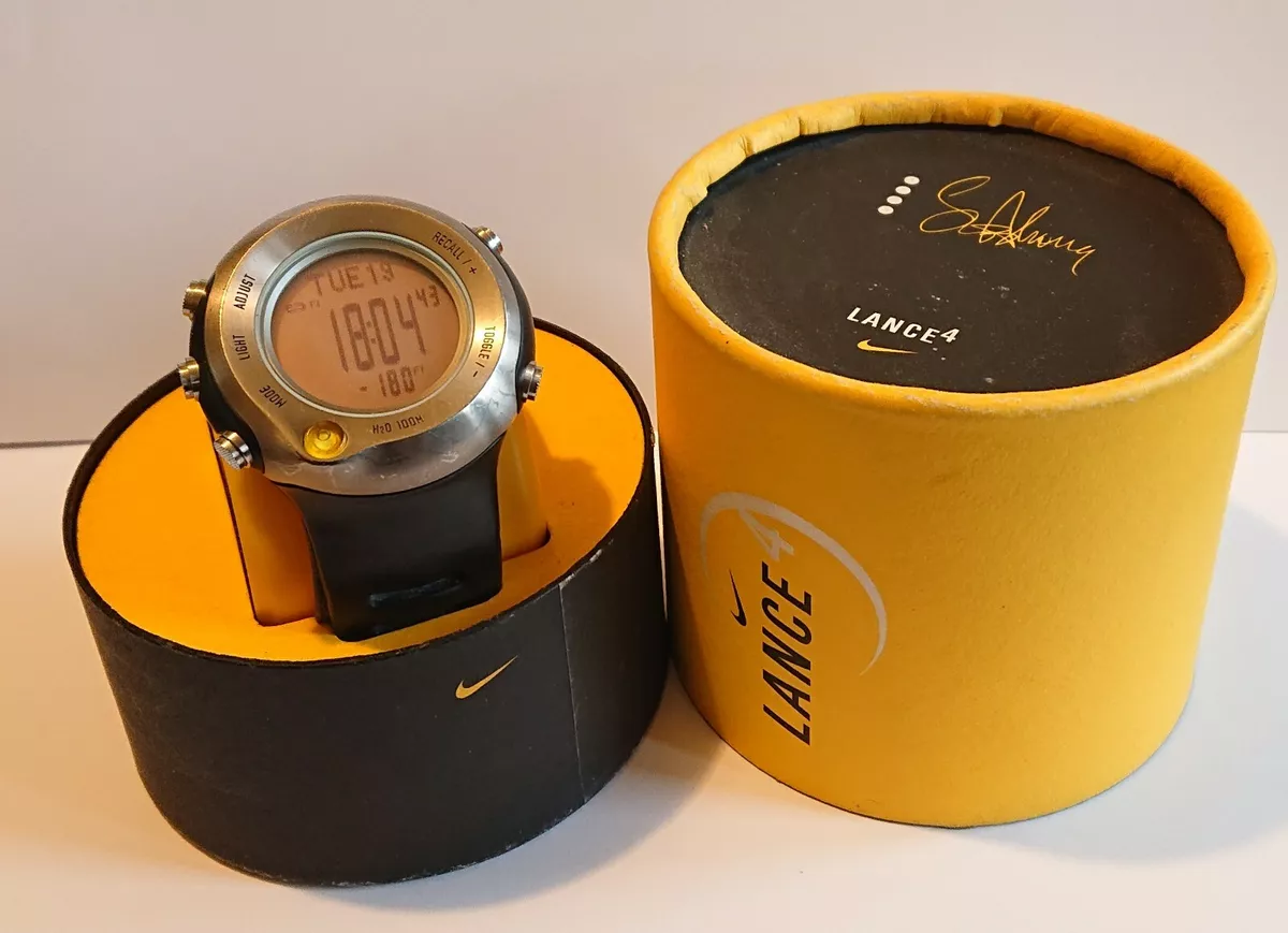 Nike Lance Armstrong Sports Watch Lance 4 WA0020 013 Boxed