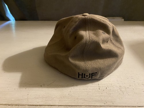 HUF LA Gray New Era Hat Cap 7 3/8 Fitted Rare - Picture 2 of 4