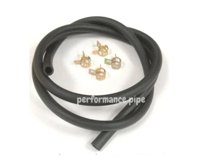PERFORMANCE PIPE Hayter Harrier 41 48 56 Fuel Pipe Hose + Clamps for Briggs & Stratton Engine