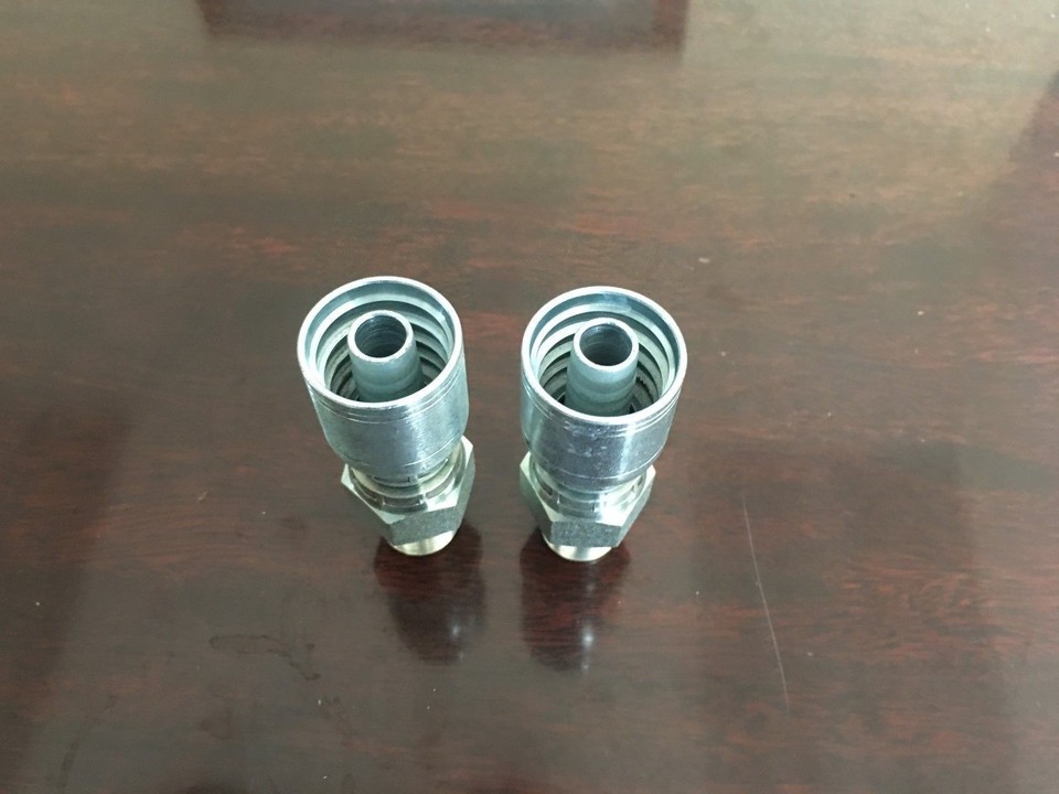 3/8 '' X 36'' 2-WIRE 5,000 Hydraulic Hose Assembly 1-Female JIC X 1-Female JIC 90 With 9/16-18 Threads