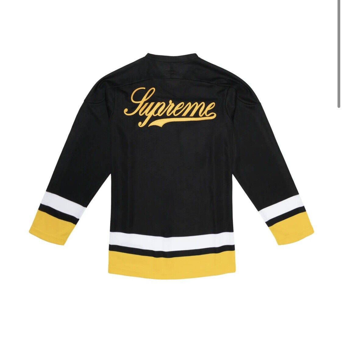 Supreme Automobili Lamborghini Hockey Jersey SS20 Black Size Supreme Automobili Lamborghini Hockey Jersey SS20 Black Size