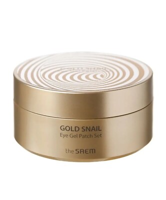 The SAEM Gold Snail Eye Gel Patch. NIB. Full Size W Gifts Random