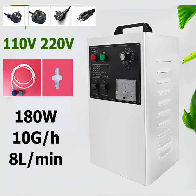 Ozone Generator Ozonizer 180W Sterilizer Water Food Vegetable Air