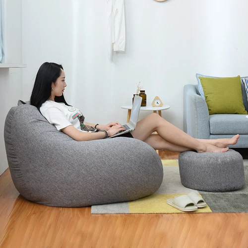 Bean Bag Chair Sofa Couch Cover Indoor Outdoor Lazy Lounger for Kids Adult USA - Picture 7 of 25