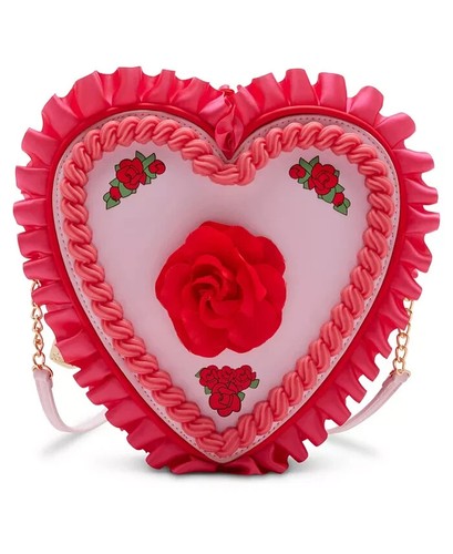 Bolso Bandolera Betsey Johnson Kitsch Baby Cakes Corazón Medio BJ34505M Nuevo Sellado - Imagen 3 de 12