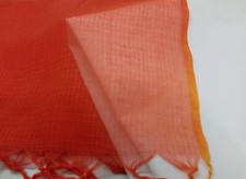 Pure Cotton Kota Doriya Plain white Dupatta- Soft, Light Weight and Transparent