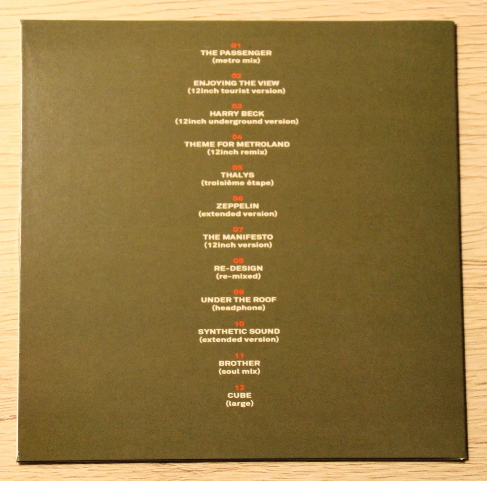 Metroland – 12 X 12 (2017) Box Set mit 4 CD - Electronic Synth-pop - AM 1237 FCD - Bild 3 von 4