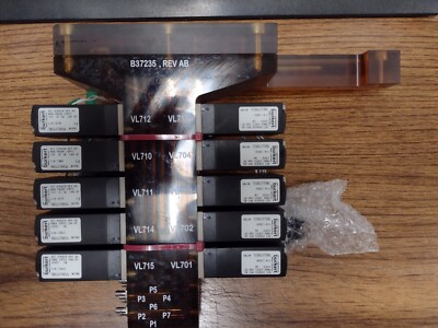 Assembly with 10x Burkert B36810 PNVAK-29PSI 98127856 W24AL 896143 B37235 @28