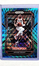 2022-23 Panini Prizm Monopoly Teal Wave #75 Jerami Grant Portland Trail Blazers