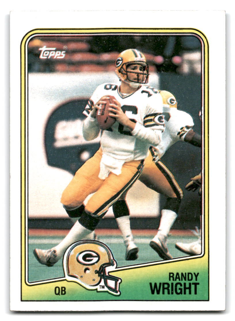 Randy Wright 1988 Topps FOOTBALL #315 Green Bay Packers