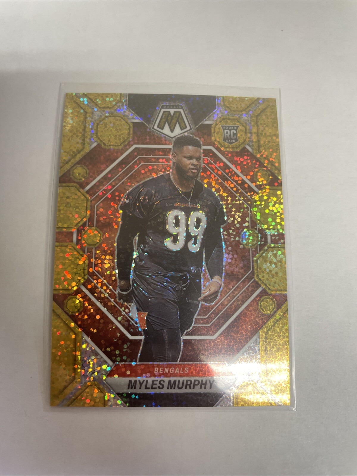 2023 Mosaic Myles Murphy #351 Gold Sparkle (RC) 15/24