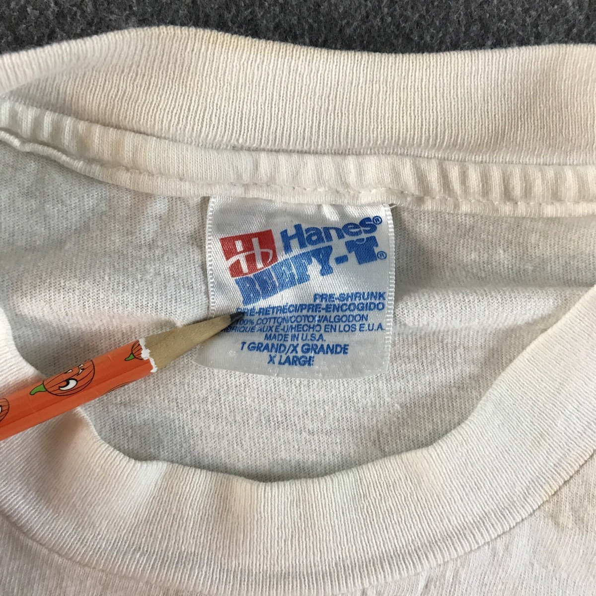 VTG Peace On Earth Shirt Mens XL White Osborne Little Rock