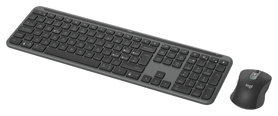Logitech Tastiera e mouse MK SERIES MK950 Signature Slim Combo Grafite 920 - Immagine 2 di 4