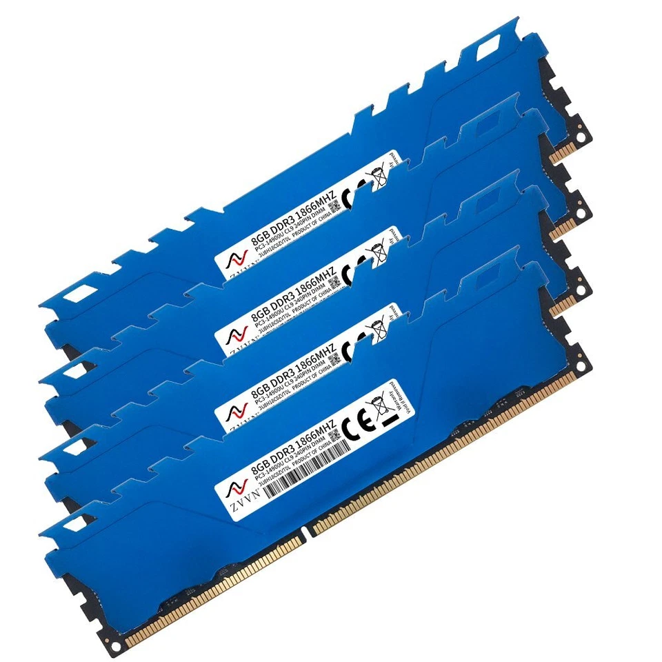 32GB 16GB 8GB DDR3 1866MHz PC3-14900 CL9 240Pin DIMM XMP Game Memory SDRAM ZVVN - Image 2 of 4