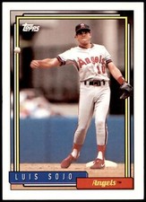 Luis Sojo #206 1992 Topps