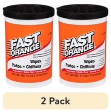  2 pack Permatex Hand Cleaner Wipes, 72-Count Container Clean Scent,25053