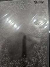 DARICE EMBOSSING ESSENTIALS EMBOSSING FOLDER Snowflake Trim