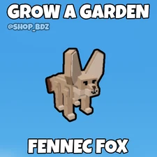 Grow a Garden - Fennec Fox