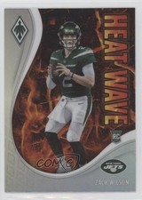 2021 Panini Phoenix Heat Wave Zach Wilson #14 1d8g