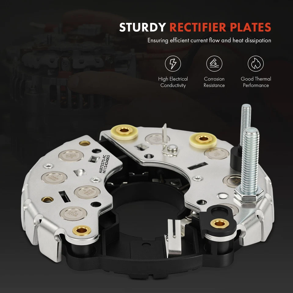 Диод выпрямителя генератора с тремя для Audi BMW Chrysler Dodge VW Jaguar Plymouth - Изображение 4 из 4