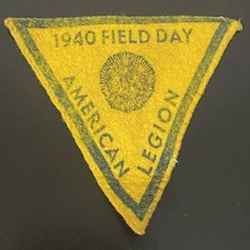 1940 American Legion Field Day Patch Berkeley Contra Costa Area Council BSA