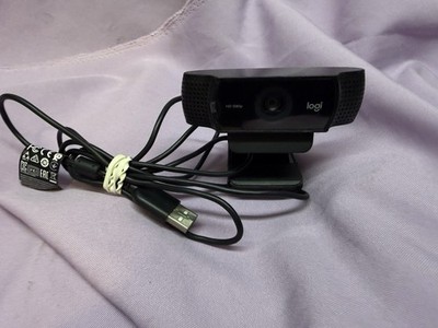 Logitech C922 Pro HD 1080p Web Camera! Excellent! Works Great! Ships Free!