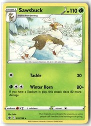 Sawsbuck 012/198 Chilling Reign