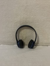 Beats by Dr. Dre Blue Solo HD Headphones UNTESTED NO CORD FREE SHIP