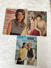 Knitting Patterns For Ladies Tops & A Booklet Of Home Fashion