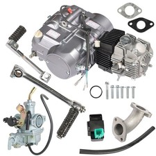 New 125cc 4 Stroke Engine Motor Kit Dirt Pit Bike For Honda Crf50 Xr50 Z50