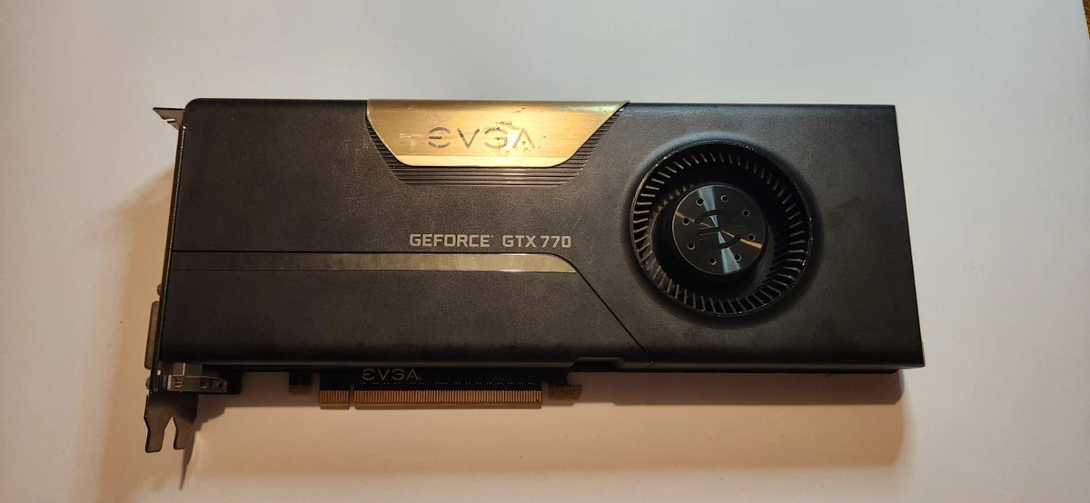 Carte Graphique EVGA GeForce GTX 770 D'Occasion – NVIDIA – Testée Et Fonctionnelle