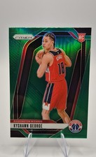 2024-25 Panini Prizm - Kyshawn George #257 Green Prizm (RC)
