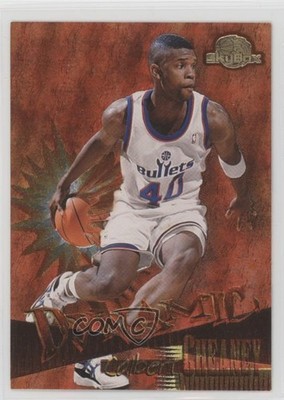 1995-96 Skybox Premium Dynamic Calbert Cheaney #D9 0b0g