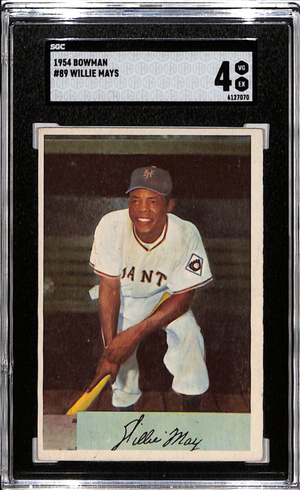 1954 Bowman - Willie Mays #89 SGC 4