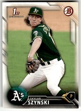 2016 Bowman Draft #BD-41 Skylar Szynski 1st Oakland Athletics Baseball