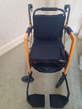 Fold Away Wheelchair  Very Good Condition Folds Away To Store In Boot Of Car.
