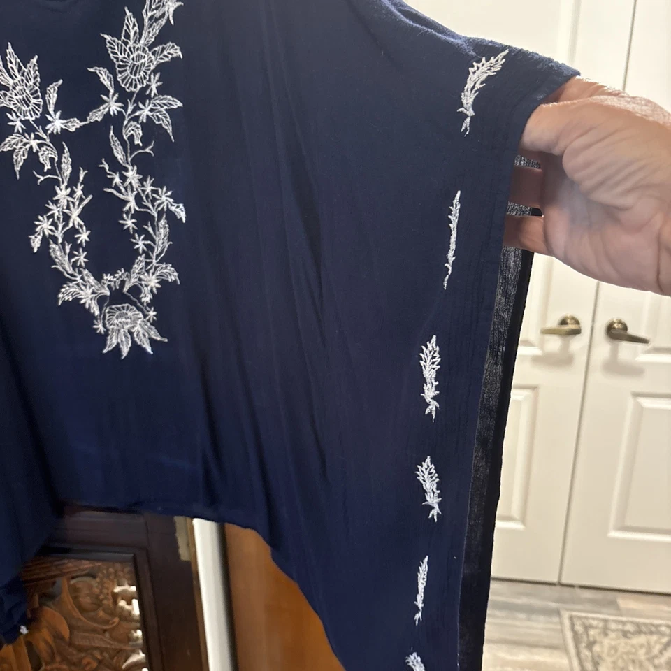 Blusa feminina Claudia Richard tamanho grande - Imagem 4 de 4